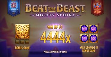 Beat the Beast Mighty Sphinx: Theme