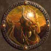 Dragon symbol symbol in Wizards Want War! pokie