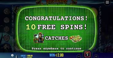 Big Bass Mission Fishin': Free spins