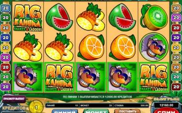 Big Kahuna: Snakes and Ladders pokie NZ