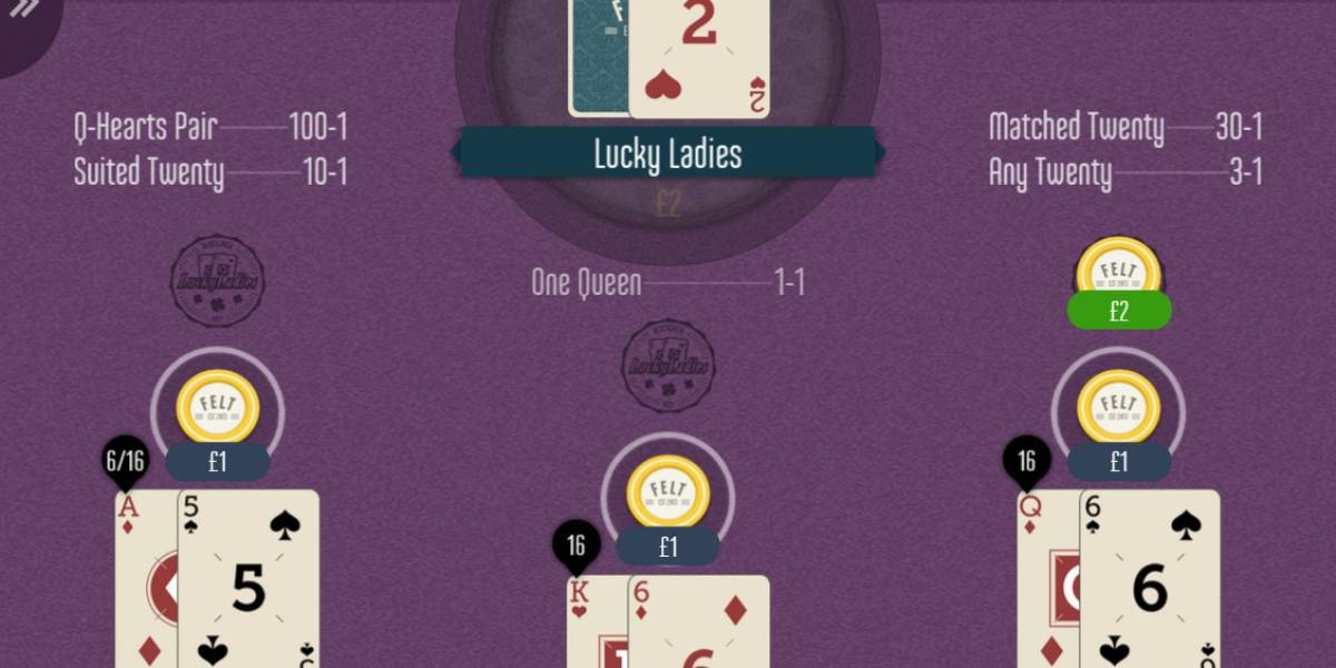 Blackjack Lucky Ladies online