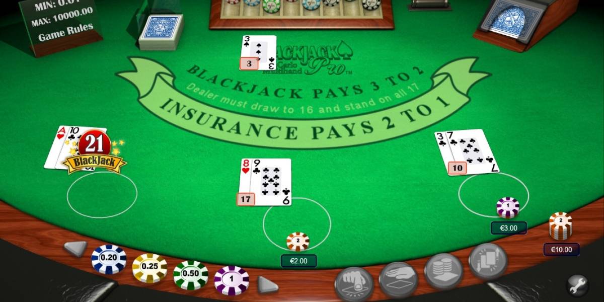 Blackjack Pro Monte Carlo online