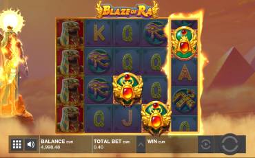 Blaze of Ra pokie NZ