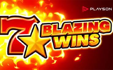 Blazing Wins 5 lines pokie NZ