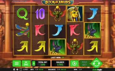 Book of Anubis pokie NZ