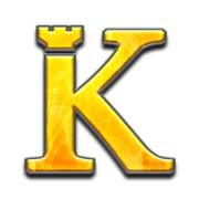 K symbol in Book of Elements pokie