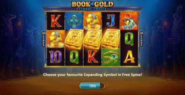 Book of Gold: Symbol Choice: Book of Gold Symbol Choice