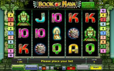 Book of Maya pokie NZ