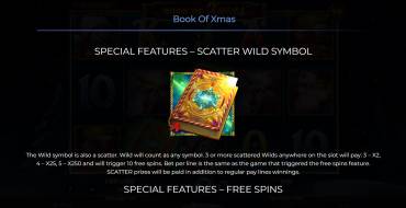 Book of Xmas: Special symbols