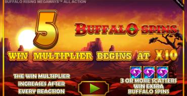 Buffalo Rising Megaways All Action: Spin Series