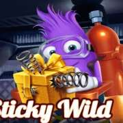 Sticky Wild symbol in Birthday pokie