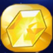 Yellow crystal symbol in Gems Odyssey pokie