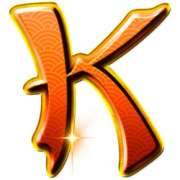 K symbol in Blaze and Frost pokie