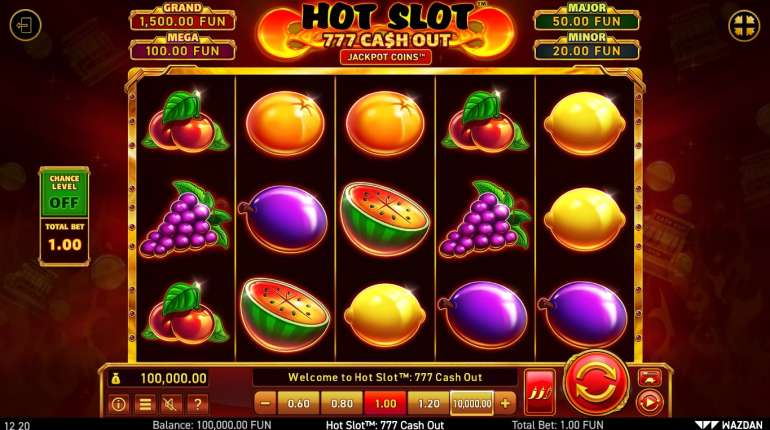 Hot pokie: 777 Cash Out Grand Gold Edition