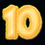 10 symbol in Big Bass Bonanza pokie