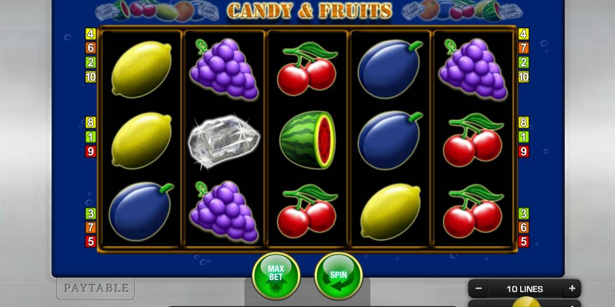 Candy & Fruits pokie NZ