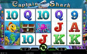 Captain Shark pokie NZ