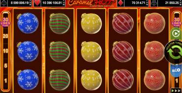 Caramel Hot — Christmas Edition: Slot machine