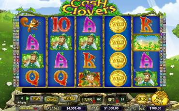 Cash N Clovers pokie NZ