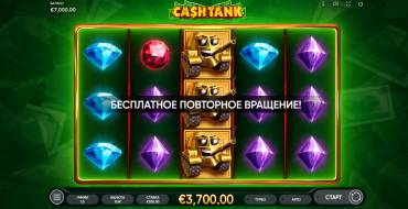 Cash Tank: Free spins and/or respins