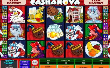 Cashanova pokie NZ