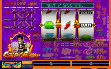 Cash’N'Curry pokie NZ