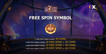 Cazino Cosmos: Prizes