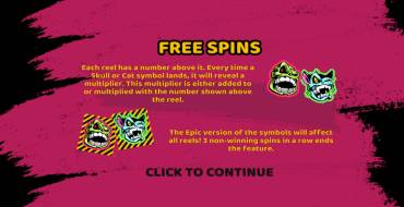 Chaos Crew: Freespins and/or respins