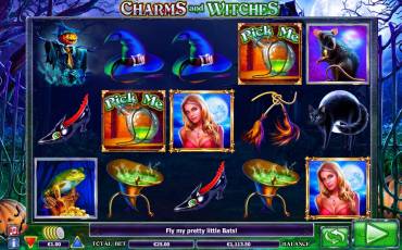 Charms and Witches pokie NZ