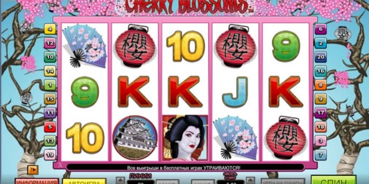 Cherry Blossoms pokie NZ