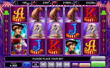 Circus Brilliant  pokie NZ