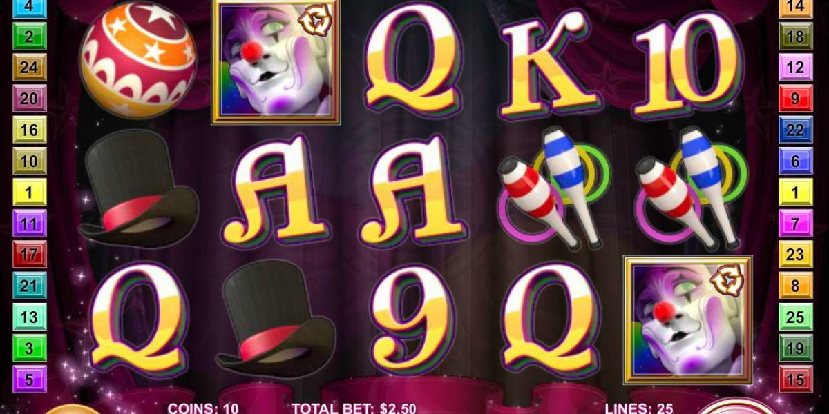 Cirque du Slots pokie NZ