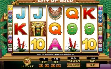 City of Gold pokie NZ