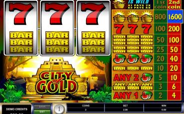 City of Gold pokie NZ