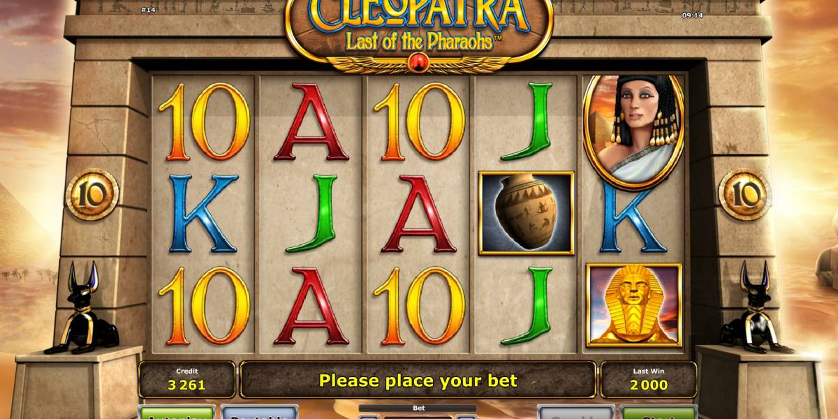 Cleopatra: Last of the Pharaohs pokie NZ