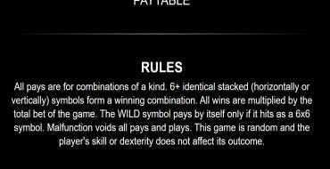 Coin Gobbler Cluster Pay: Rules