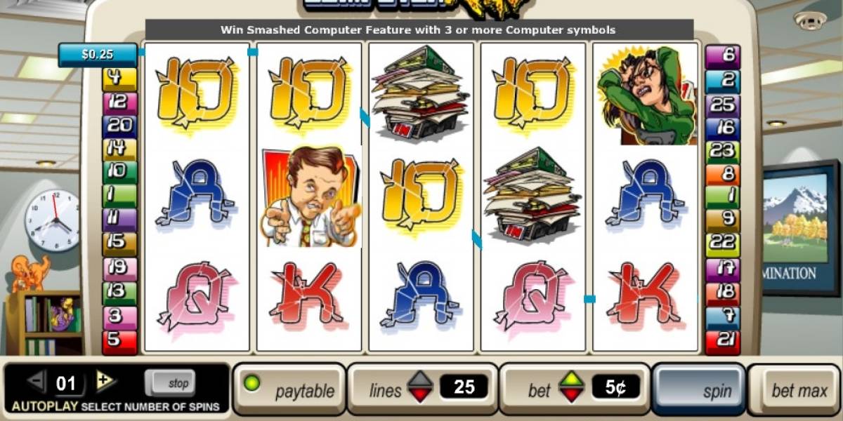 Computer Rage pokie NZ