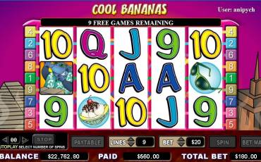 Cool Bananas pokie NZ