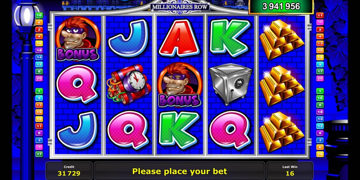 Cops ‘n’ Robbers – Millionaires Row pokie NZ