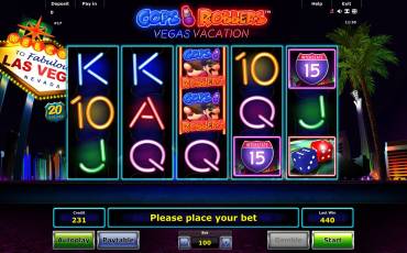 Cops ‘n’ Robbers: Vegas Vacation pokie NZ