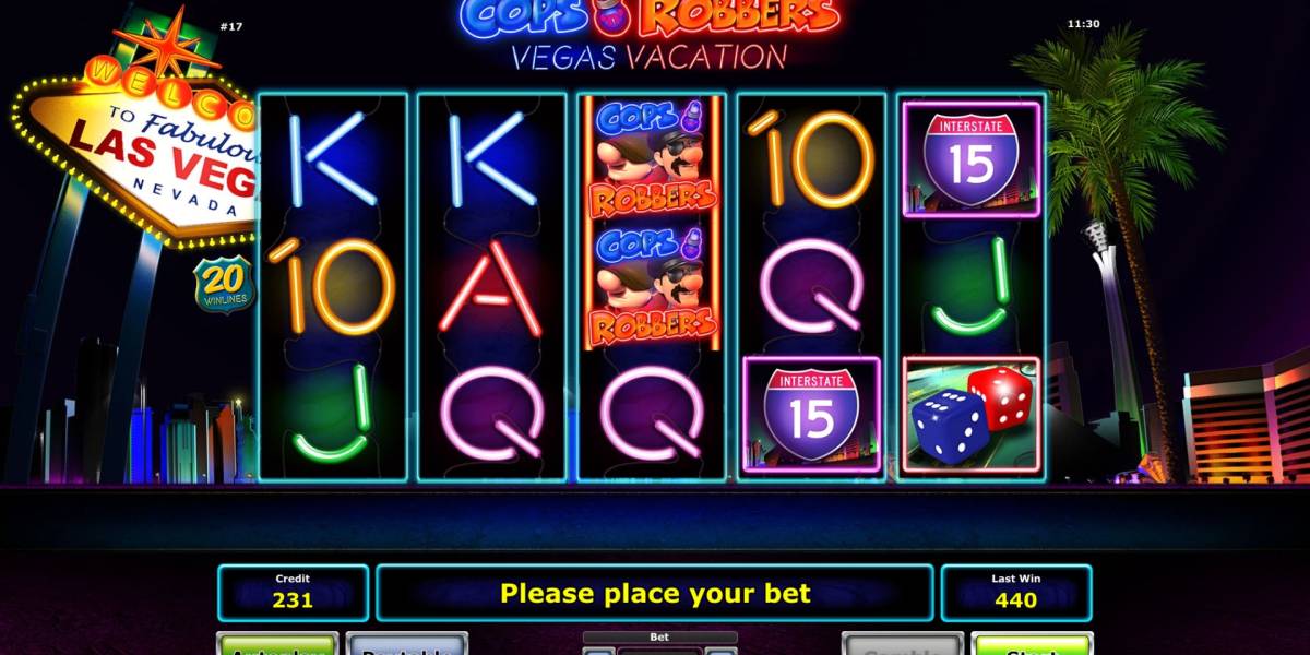 Cops ‘n’ Robbers: Vegas Vacation pokie NZ