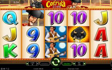 Corrida de Toros pokie NZ