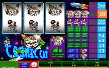 Cosmic Cat pokie NZ