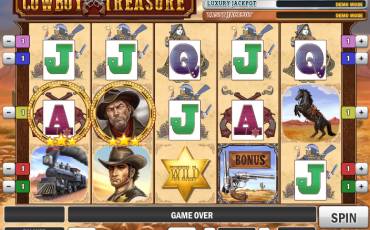 Cowboy Treasure pokie NZ