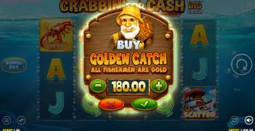 Crabbin' for Cash: Extra Big Catch Jackpot King: Unique features