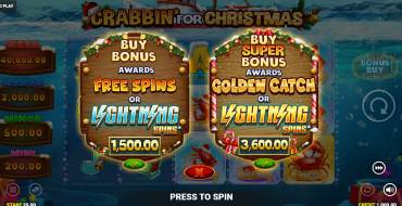 Crabbin' For Christmas: Unique features