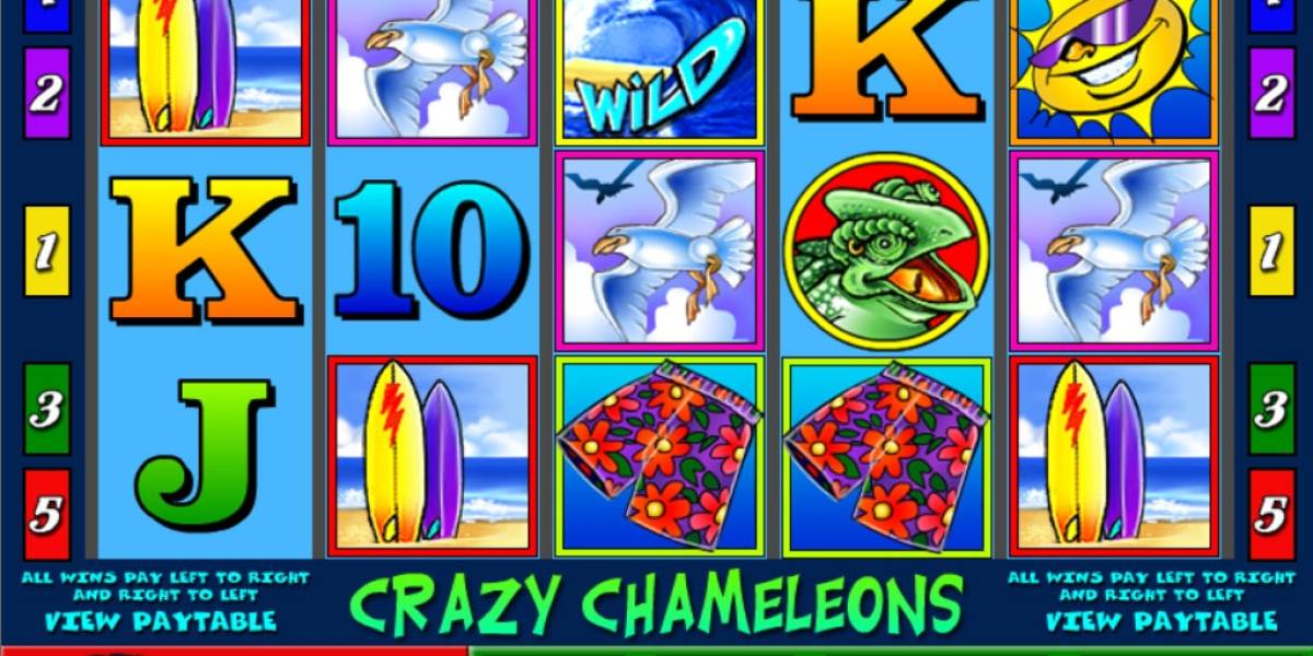 Crazy Chameleons pokie NZ