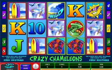 Crazy Chameleons pokie NZ