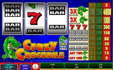 Crazy Crocodile pokie NZ