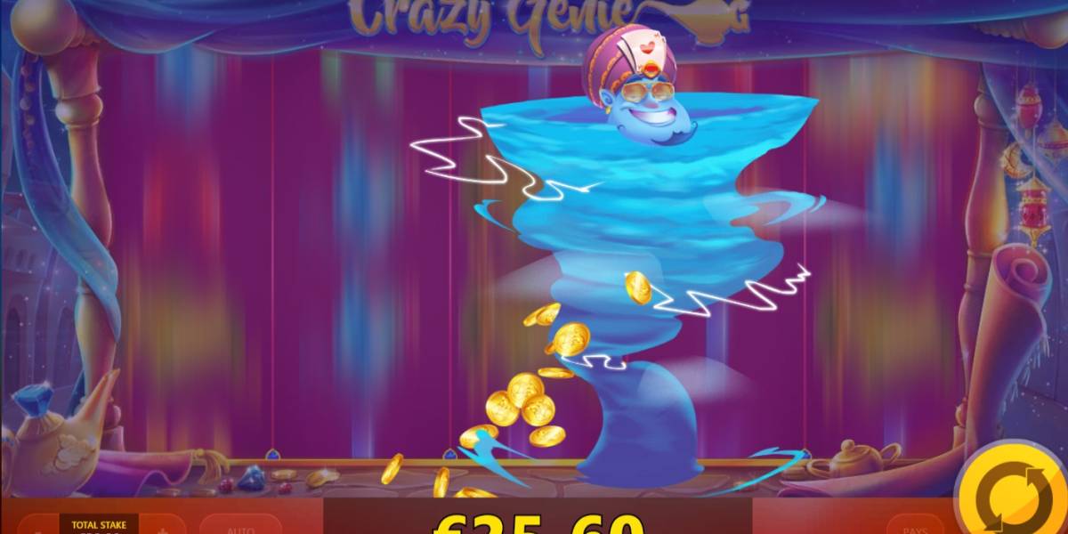 Crazy Genie pokie NZ